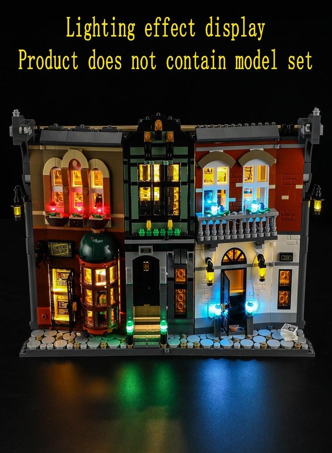 GEAMENT LED Light Kit Compatible with Lego Sherlock Holmes: Book Nook Building Blocks Model - Lighting Set for Icons 10351 (Model Set Not Included) - Image 4